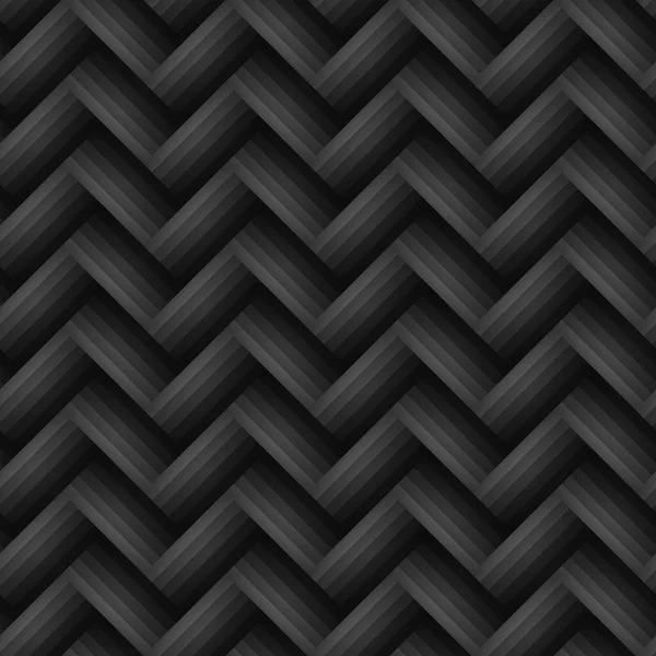 Grade Geométrica Preta Escura Fundo Fibra Carbono Textura Sem Emenda — Fotografia de Stock