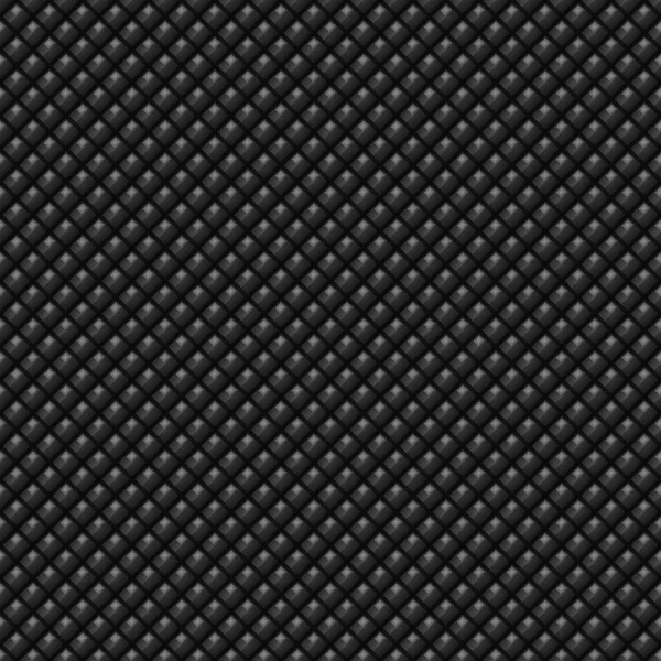 Dark Black Geometric Grid Carbon Fiber Background Modern Dark Abstract — Stock Photo, Image