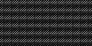 Koyu siyah Geometrik ızgara karbon fiber arka plan Modern koyu soyut dikişsiz doku