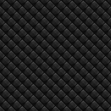 Koyu siyah Geometrik ızgara karbon fiber arka plan Modern koyu soyut dikişsiz doku