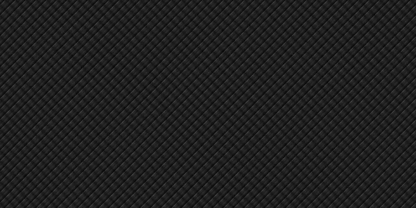 Dark Black Geometric Grid Carbon Fiber Background Modern Dark Abstract — Stock Photo, Image