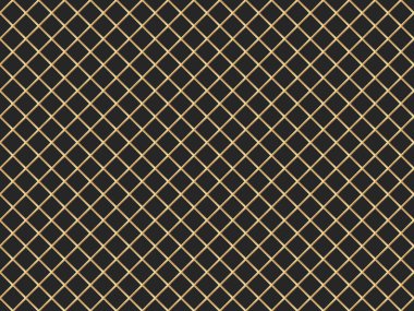 Karanlık Geometrik şebeke arka planı Modern koyu soyut, dikişsiz altın ve siyah doku