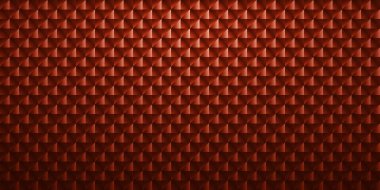 Koyu turuncu Geometrik ızgara karbon fiber arka plan Modern koyu soyut vektör dokusu