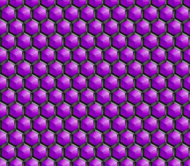 Renkli Altıgen yapısı Karanlık Geometrik Soyut Teknoloji arkaplanı