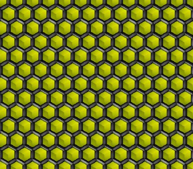 Renkli Altıgen yapısı Karanlık Geometrik Soyut Teknoloji Arkaplan Pikseli Sanat Biçimi