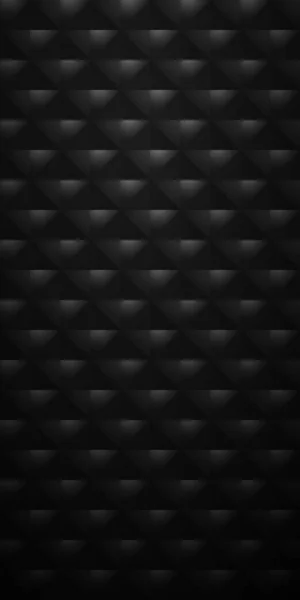 Negro Oscuro Rejilla Geométrica Fondo Fibra Carbono Moderna Textura Vectorial — Foto de Stock