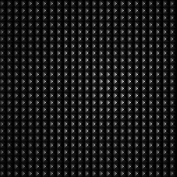 Donker Zwart Geometrische Rasterachtergrond Koolstofvezel Moderne Donkere Abstracte Vectortextuur — Stockfoto