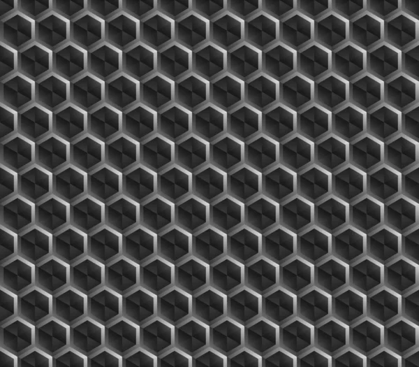 Hexagon 구조어두운 기하학적 — 스톡 사진