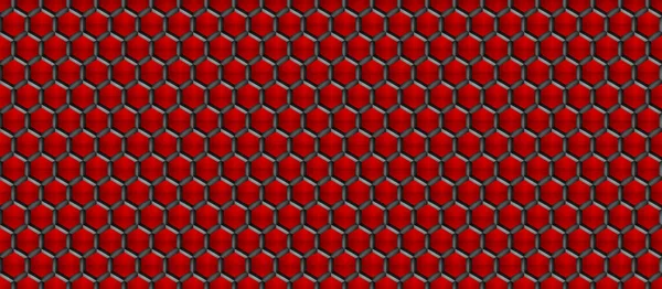 Bunte Hexagon Struktur Dunkle Geometrische Abstrakte Technologie Hintergrund — Stockfoto