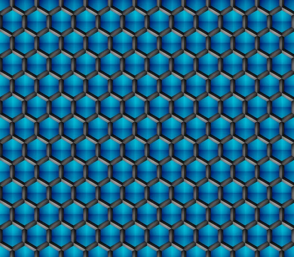 Барвиста Структура Шестикутника Темний Геометричний Абстрактний Технологічний Фон — стокове фото