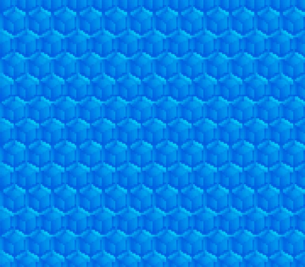 Colorful Hexagon Structure Dark Geometric Abstract Technology Background Pixel Art — Stock Photo, Image