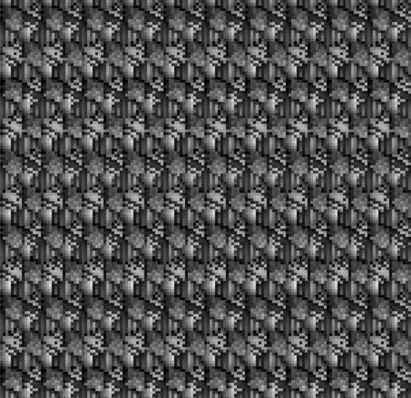 六边形结构黑暗几何抽象技术背景皮克斯艺术风格 — 图库照片