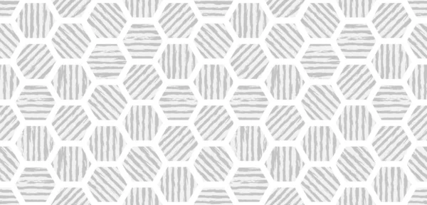 Motif Géométrique Abstrait Sans Couture Fond Hexagonal Noir Blanc Avec — Photo