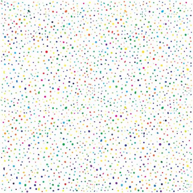 Renkli El soyut arkaplan Polka nokta desenli nokta deseni çizdi