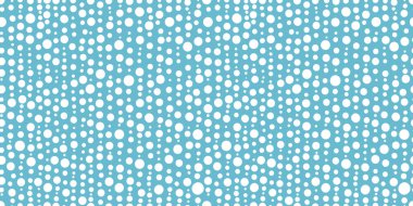 Renkli El soyut mavi arkaplan benek desenli nokta deseni çizdi