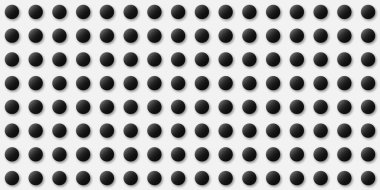 Siyah ve beyaz El soyut arkaplan benek desenli nokta deseni çizdi