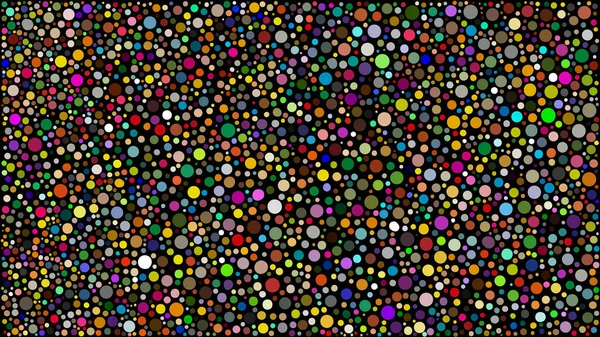 추상적 Polka Dot Pattern Dotwork — 스톡 사진