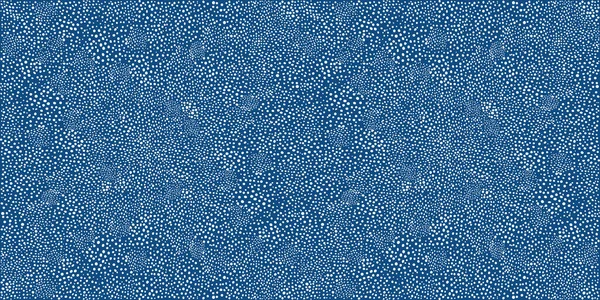 Colorido Mão Desenhado Abstrato Azul Fundo Polka Ponto Padrão Dotwork — Fotografia de Stock