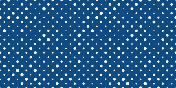 Kleurrijke Hand Getekend Abstracte Blauwe Achtergrond Polka Stip Patroon Dotwork — Stockfoto