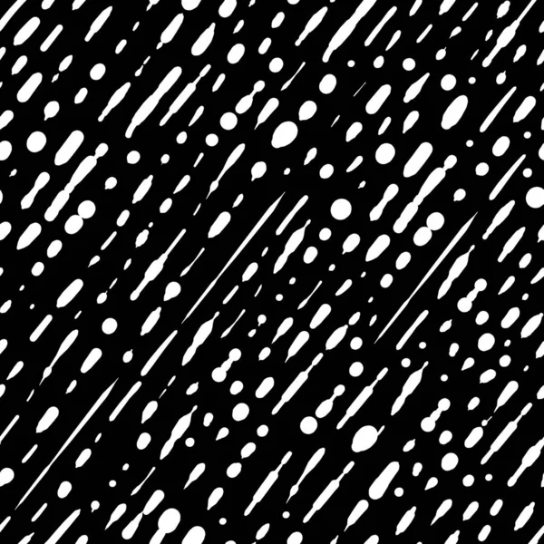 Blanco Negro Fondo Abstracto Dibujado Mano Patrón Lunares Dotwork — Foto de Stock