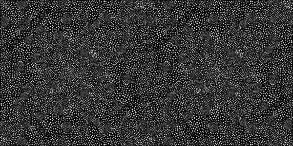 Чорно Білий Рука Намальований Абстрактний Фон Точковий Візерунок Полька — стокове фото