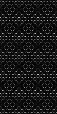 Yüzüklü siyah ve beyaz, kusursuz geometrik desen