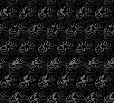 Soyut altıgen arkaplan geometrik ızgara dikişsiz desen