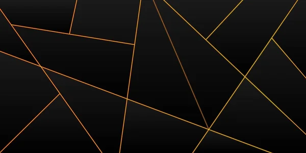 Koyu siyah Geometrik arkaplan Art Deco mozaik arkaplan altın çizgili Modern koyu soyut doku