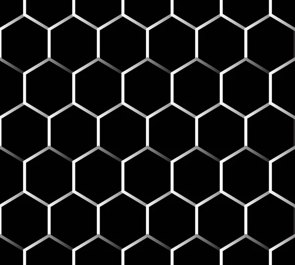 Abstrato Padrão Sem Costura Grade Geométrica Fundo Hexagonal — Fotografia de Stock