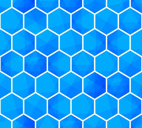 Abstrato Padrão Sem Costura Grade Geométrica Fundo Hexagonal — Fotografia de Stock