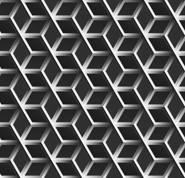 Abstrato Padrão Sem Costura Grade Geométrica Fundo Hexagonal — Fotografia de Stock