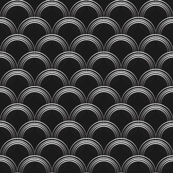 Geometrical rings seamless pattern background Modern abstract geometric grid texture