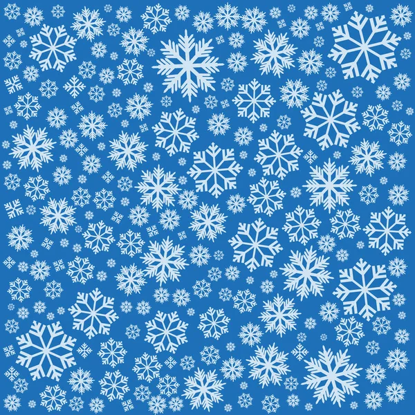 Abstract Texture Pattern Snowflakes Winter Background Christmas New Year Design — Stock Photo, Image