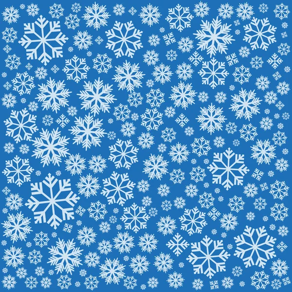 Abstract Textuur Patroon Met Sneeuwvlokken Winter Achtergrond Voor Kerstmis Nieuwjaar — Stockfoto