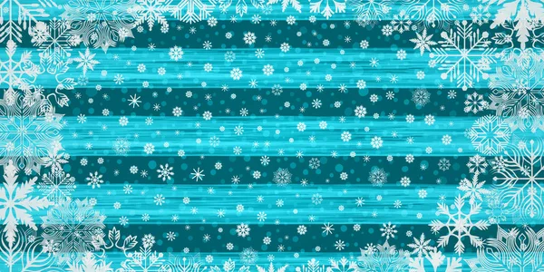 Kerstverlichting Vakantie Nieuwjaar Abstract Glitter Achtergrond Met Sneeuwvlokken Strepen Kerstverlichting — Stockfoto