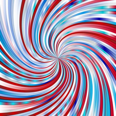 Dönen dairesel arkaplan sarmal dönüş ışınları Helix desenli güneş ışınları