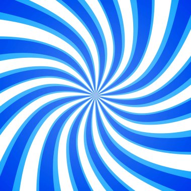 Dönen dairesel arkaplan sarmal dönüş ışınları Helix desenli güneş ışınları