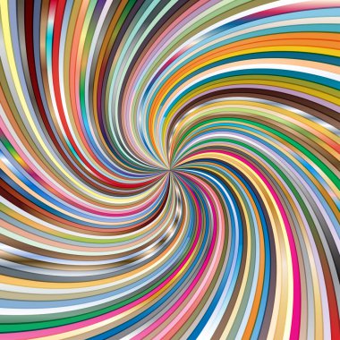 Dönen dairesel arkaplan sarmal dönüş ışınları Helix desenli güneş ışınları