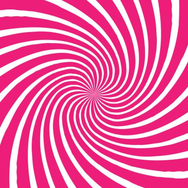 Dönen dairesel arkaplan sarmal dönüş ışınları Helix desenli güneş ışınları