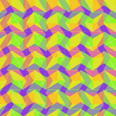 Geometrik ızgara arkaplan Modern renkli soyut çok renkli desen Kusursuz desen