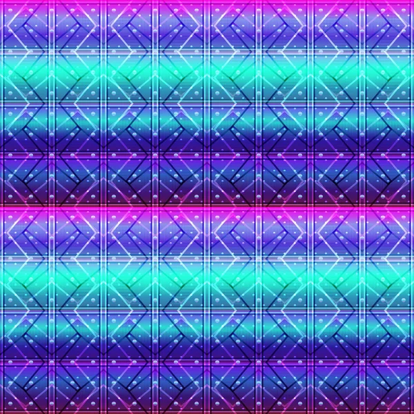 Geometriskt Rutnät Bakgrund Modern Färgglad Abstrakt Flerfärgad Struktur Sömlös Mönster — Stockfoto