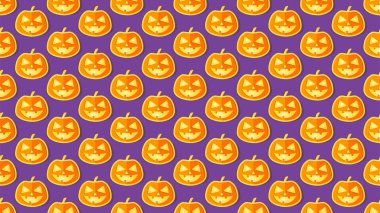 Kabak arkaplanı Cadılar Bayramı Kusursuz Desenli Tatil Çizelgesi