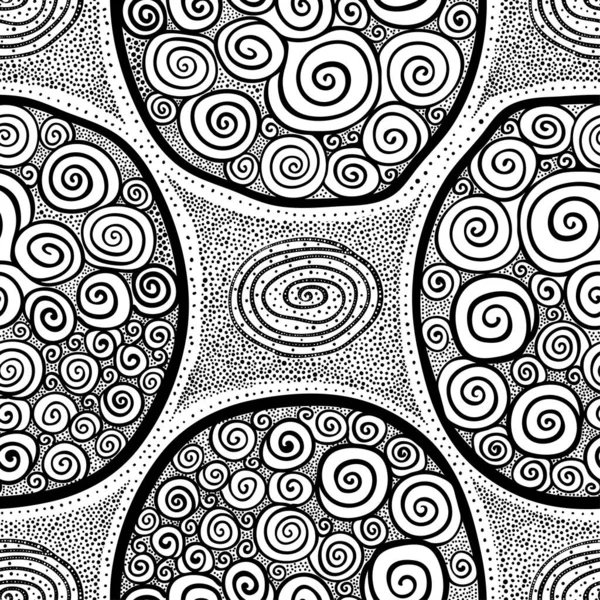 Abstract scribble Hand drawn scrawl sketch Chaos doodle seamless pattern