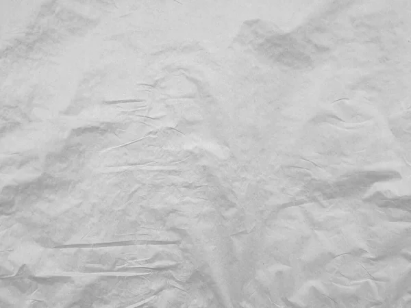 Белый Скомканный Бумажный Гранж Текстурный Фон — стоковое фото