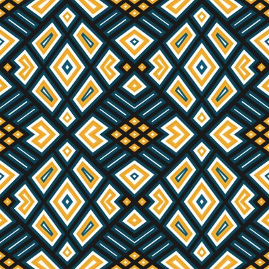 Akdeniz tarzı seramik seramik desen Etnik halk süslemesi Renksiz dikişsiz geometrik desen