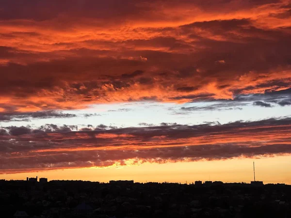 Puesta Sol Que Quiero Despedir — Foto de Stock