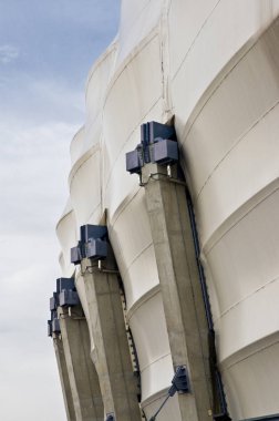 Polonya, Poznan - Lech Poznan spor kulübü stadyum dış.