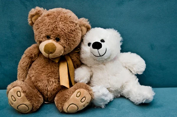 Dettagli Camera Letto Bambini Giocattolo Peluche Morbido Generico Letto — Foto Stock