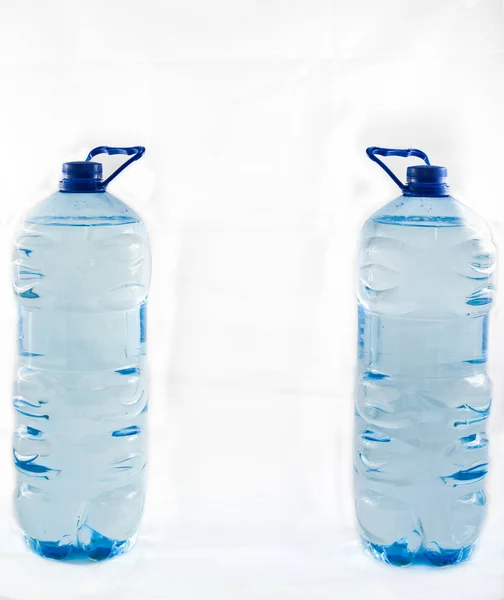 Plastic Five Litre Water Bottle Isolated — Stock Photo, Image