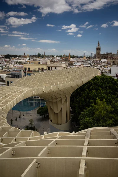 Metropol Sonnenschirm Sevilla Spanien — Stockfoto